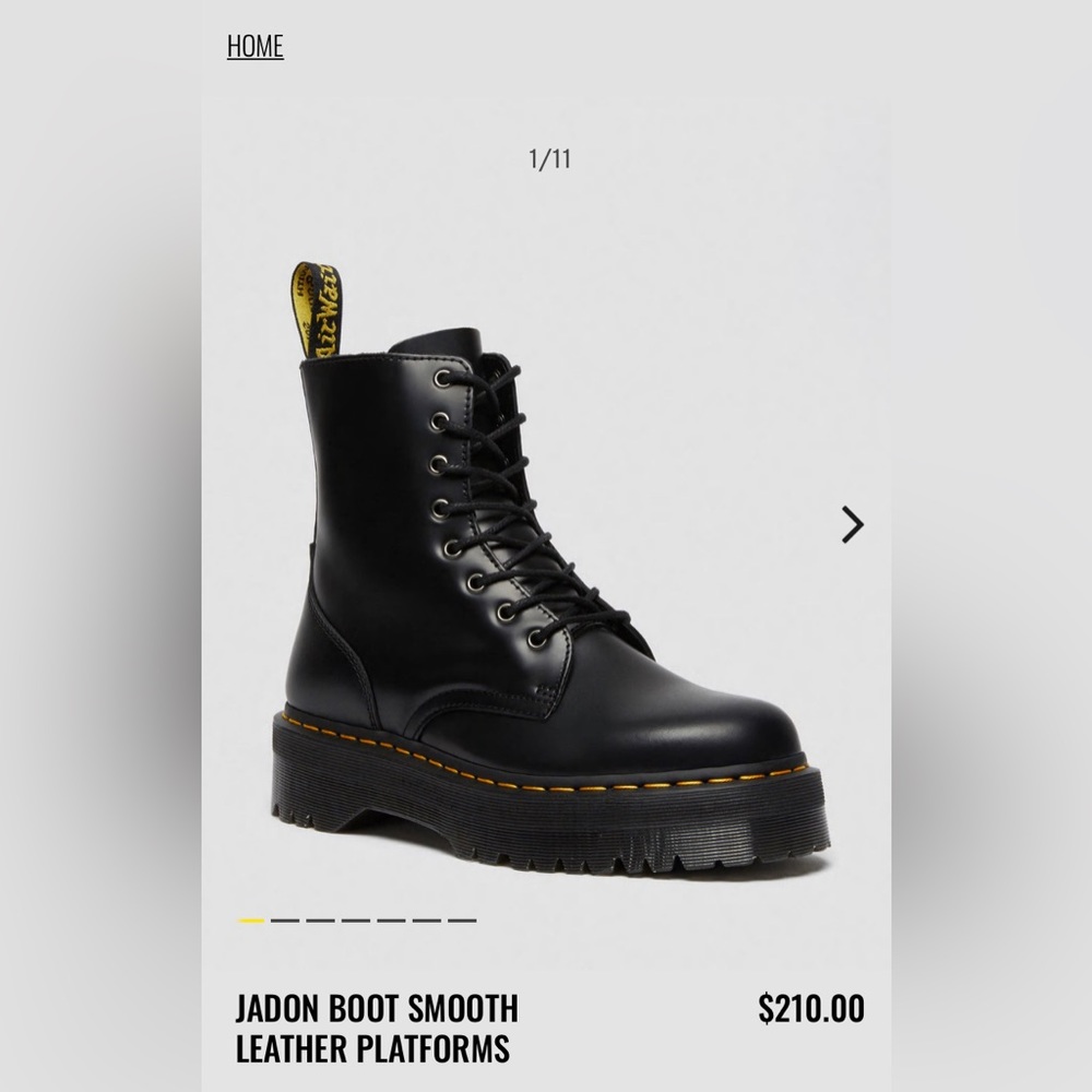 Dr. Martens Platform Jadon Boot